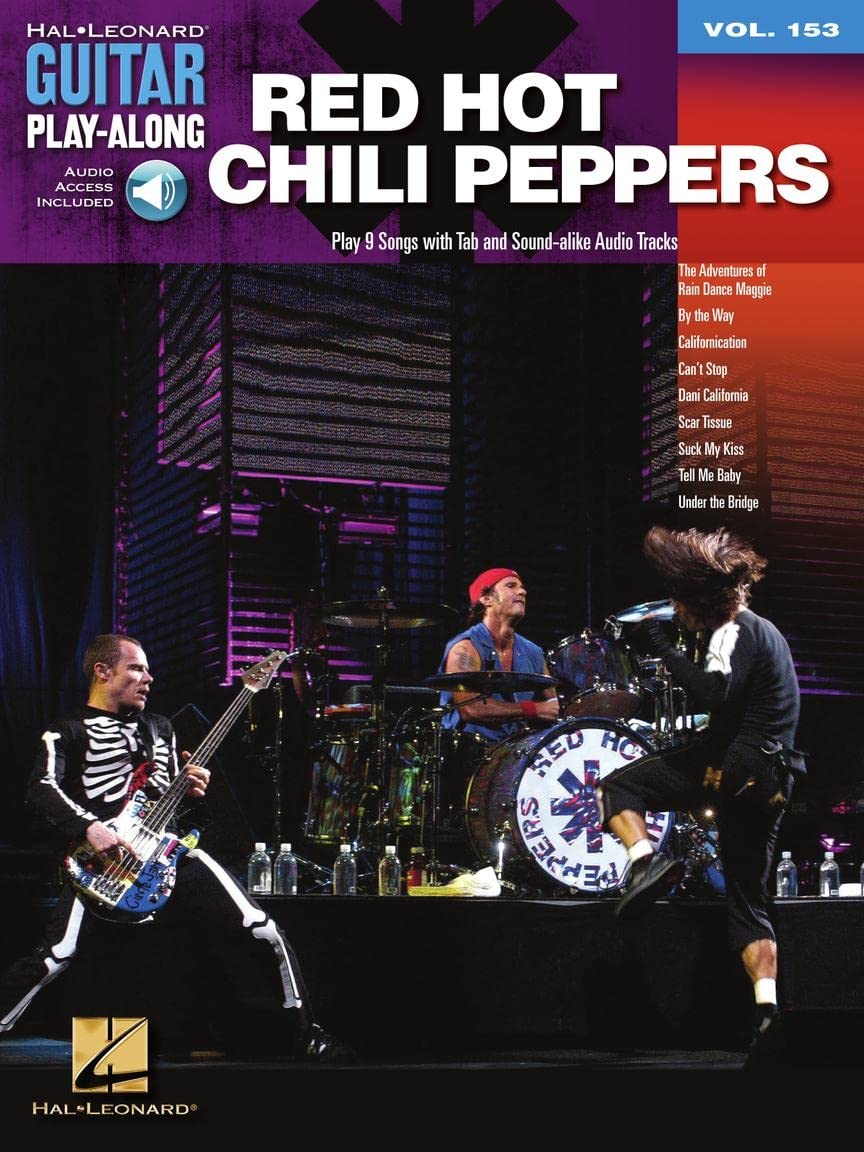 Red Hot Chili Peppers Guitar Play-Along Volume 153 Book/Online Audio book