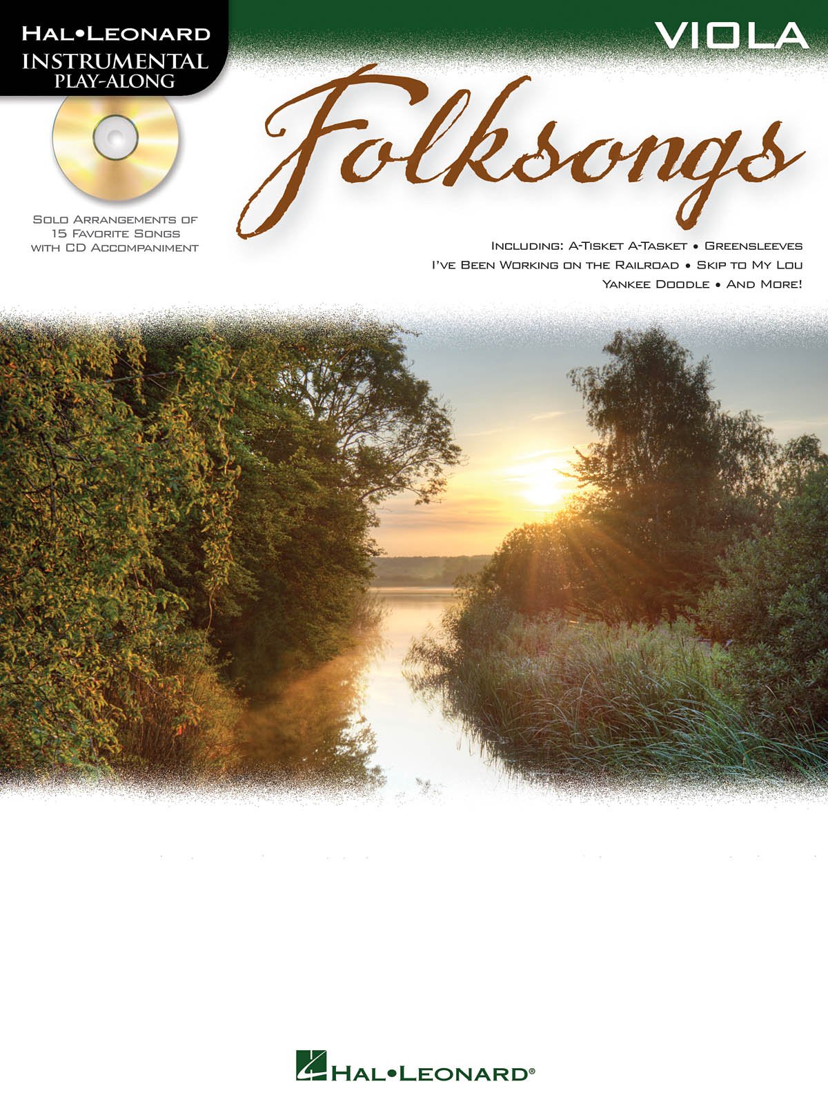 Folksongs: Instrumental Play-along for Viola Sheet Music