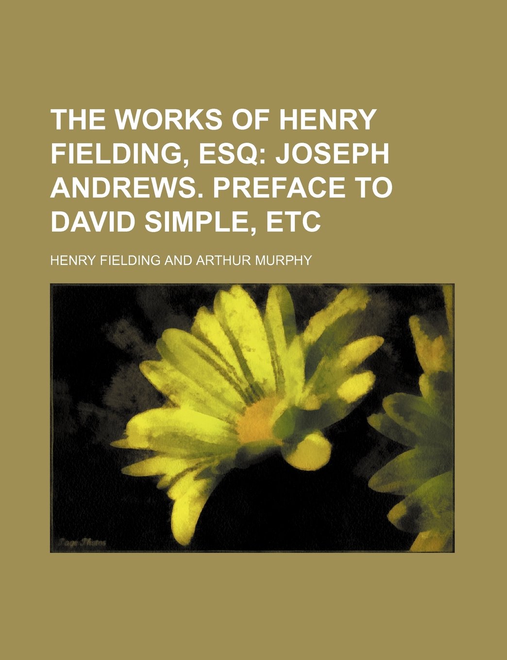 The Works of Henry Fielding, Esq (Volume 5); Joseph Andrews. Preface to David Simple, Etc Politics & History