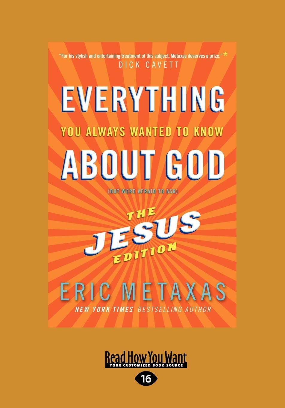 Everything You Always Wanted to Know About God: The Jesus Edition Religion & Esotericism