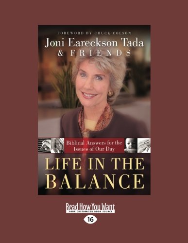 Life In the Balance: Biblical Answers for the Issues of Our Day Religion & Esotericism