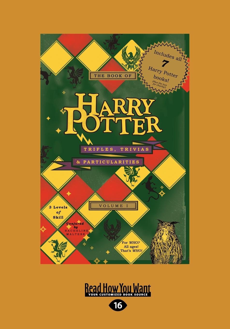 The Book of Harry Potter Trifles, Trivias, and Particularities (1 Volume Set) Tiptoi & Games