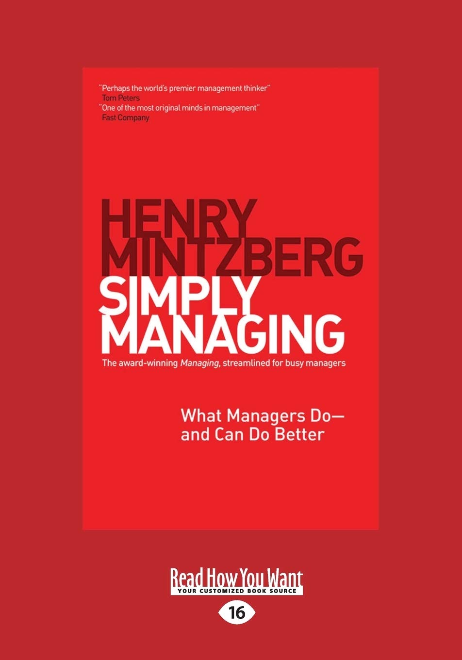 Simply Managing: What Managers Do - and Can Do Better book