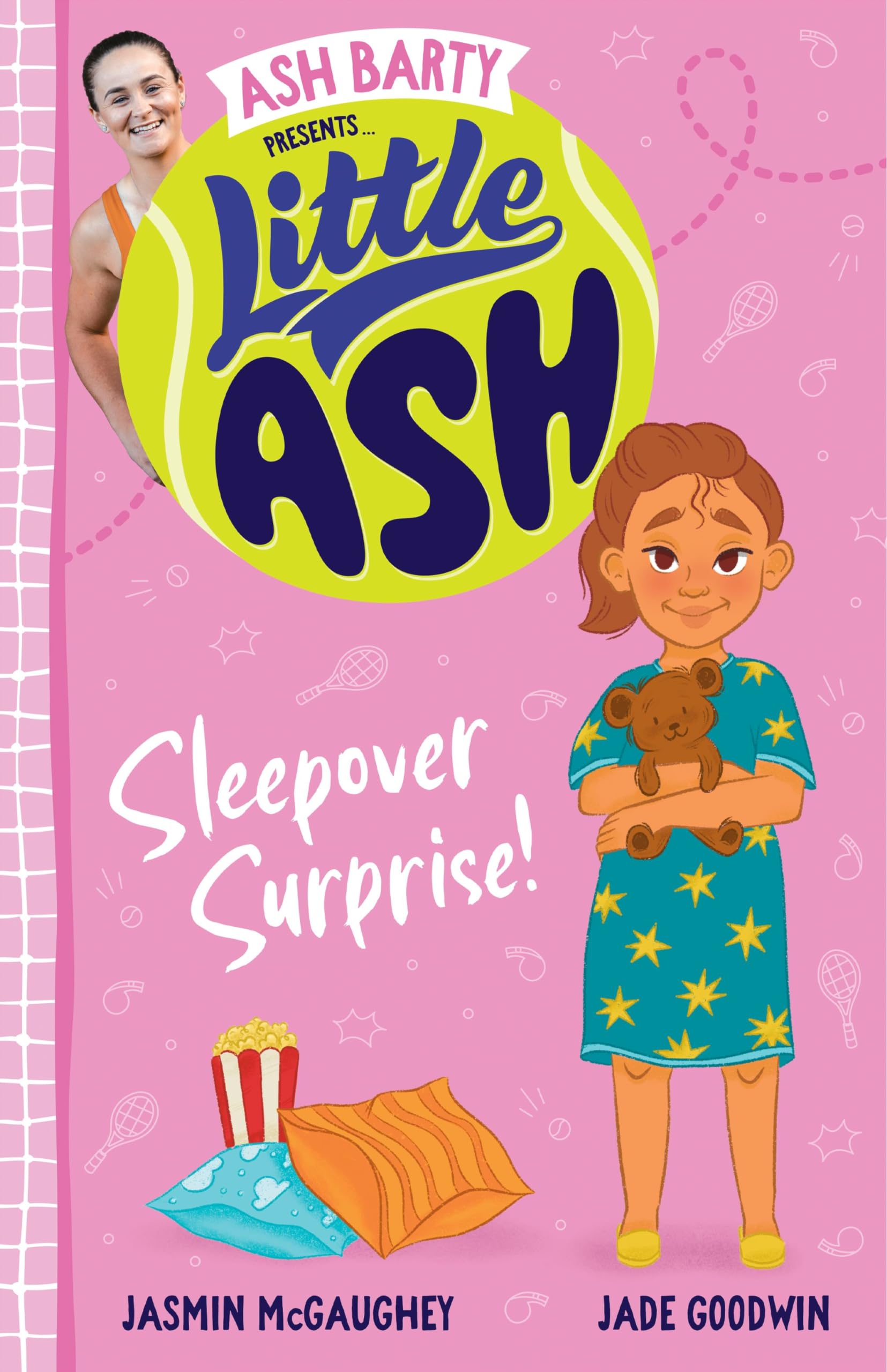 Little Ash Sleepover Surprise! the brand new book of 2024 in the younger reader series from Australian tennis champion ASH BARTY Books