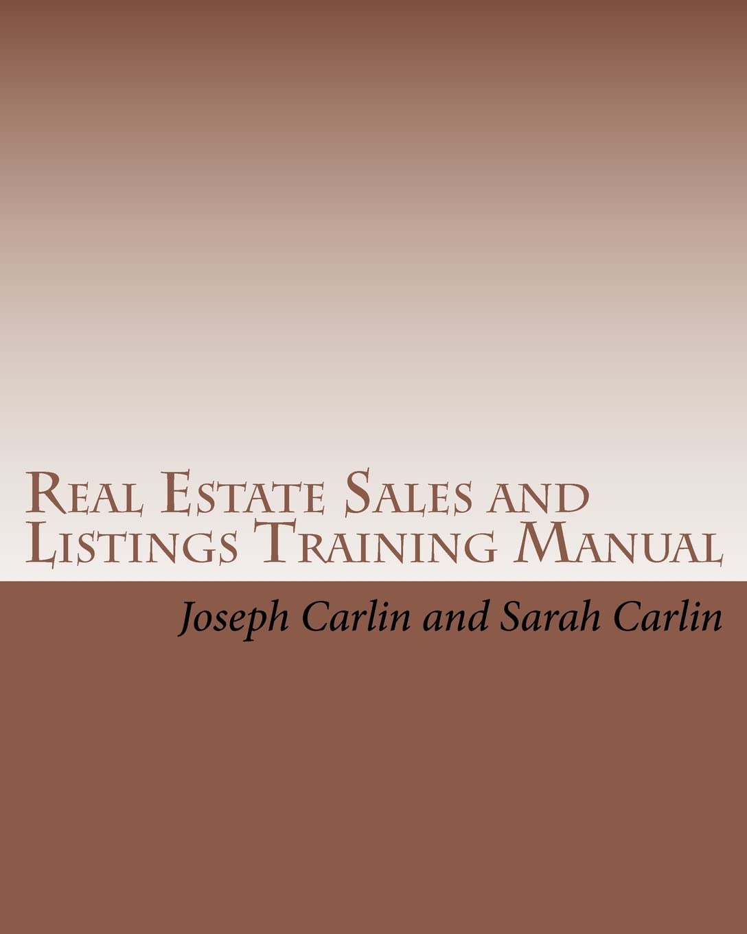 Real Estate Sales and Listings Training Manual Business, Finance & Career