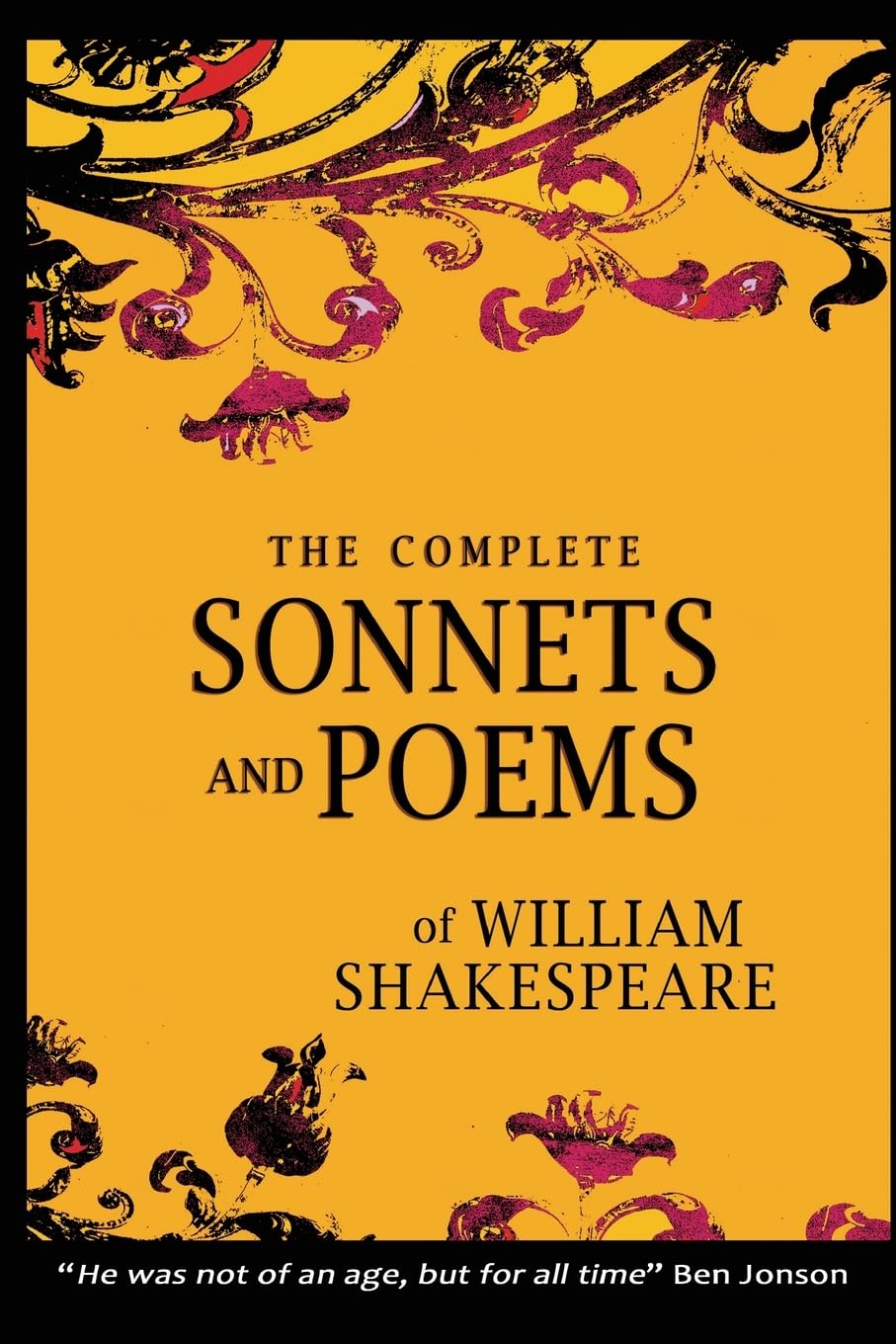 The Complete Sonnets and Poems of William Shakespeare Poetry