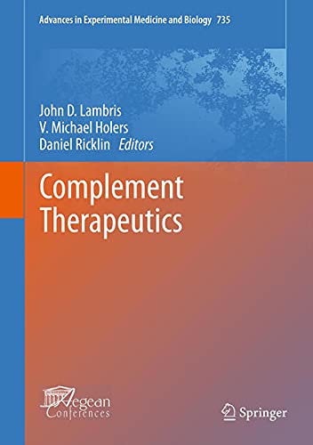 Complement Therapeutics (Advances in Experimental Medicine and Biology) Medicine