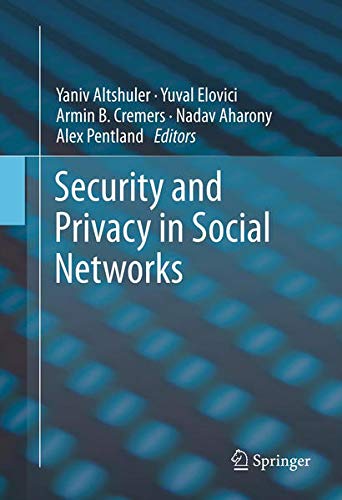 Product Image: Security and Privacy in Social Networks