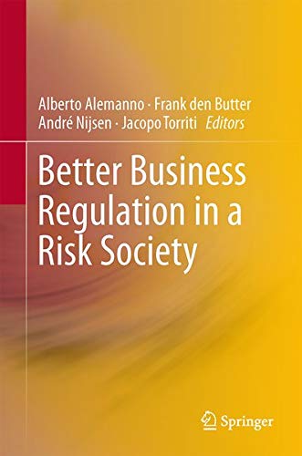 Better Business Regulation in a Risk Society Business, Finance & Career