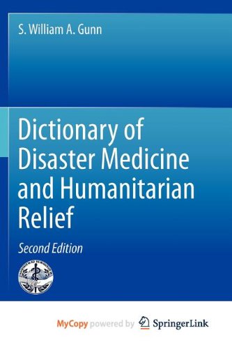 Dictionary of Disaster Medicine and Humanitarian Relief Medicine