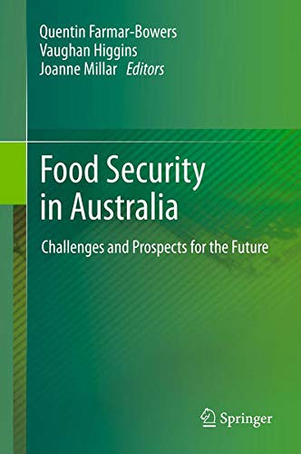 Food Security in Australia: Challenges and Prospects for the Future Books