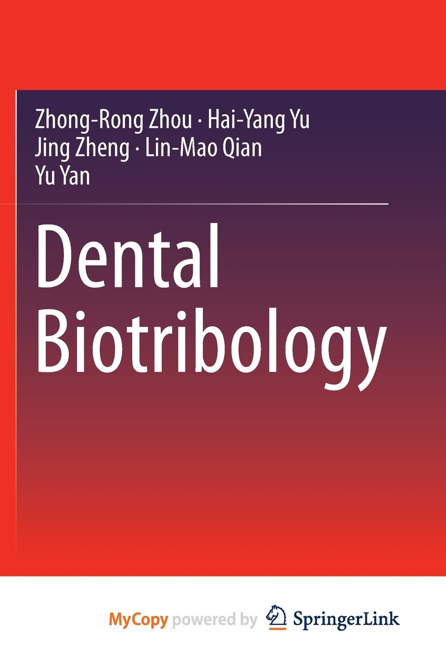 Dental Biotribology Medicine