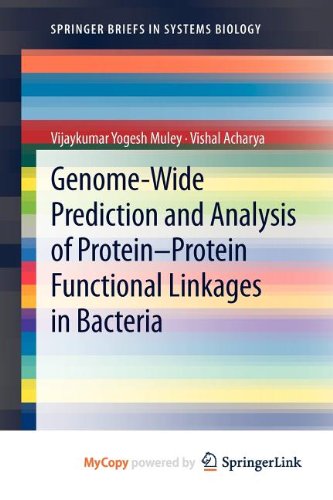 Genome-Wide Prediction and Analysis of Protein-Protein Functional Linkages in Bacteria Medicine