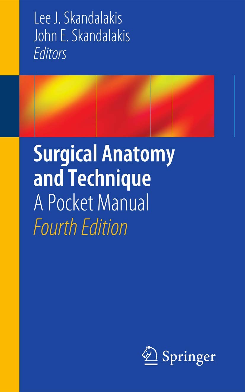 Surgical Anatomy and Technique: A Pocket Manual Medicine