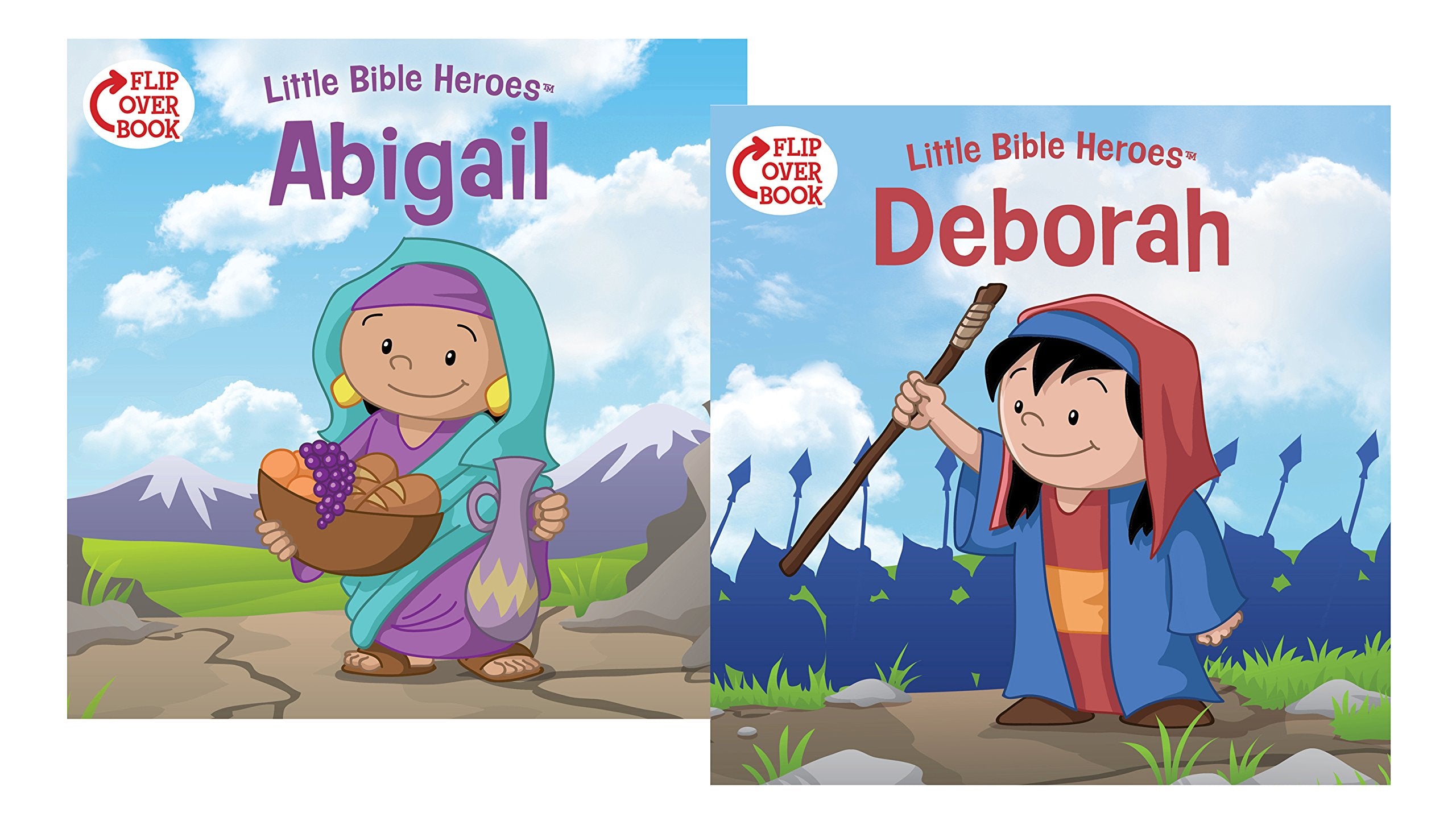 Deborah/Abigail Flip-Over Book (Little Bible Heroes) Non-fiction