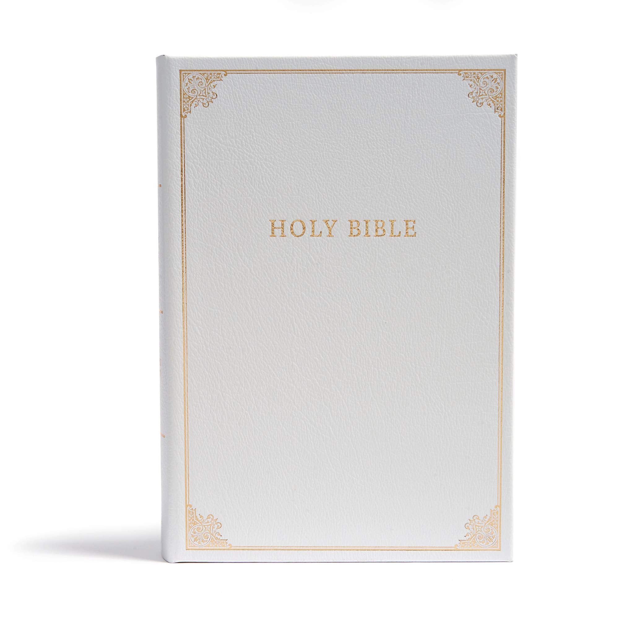 Holy Bible: Christian Standard Bible, Family, White Bonded Leather Religion & Esotericism