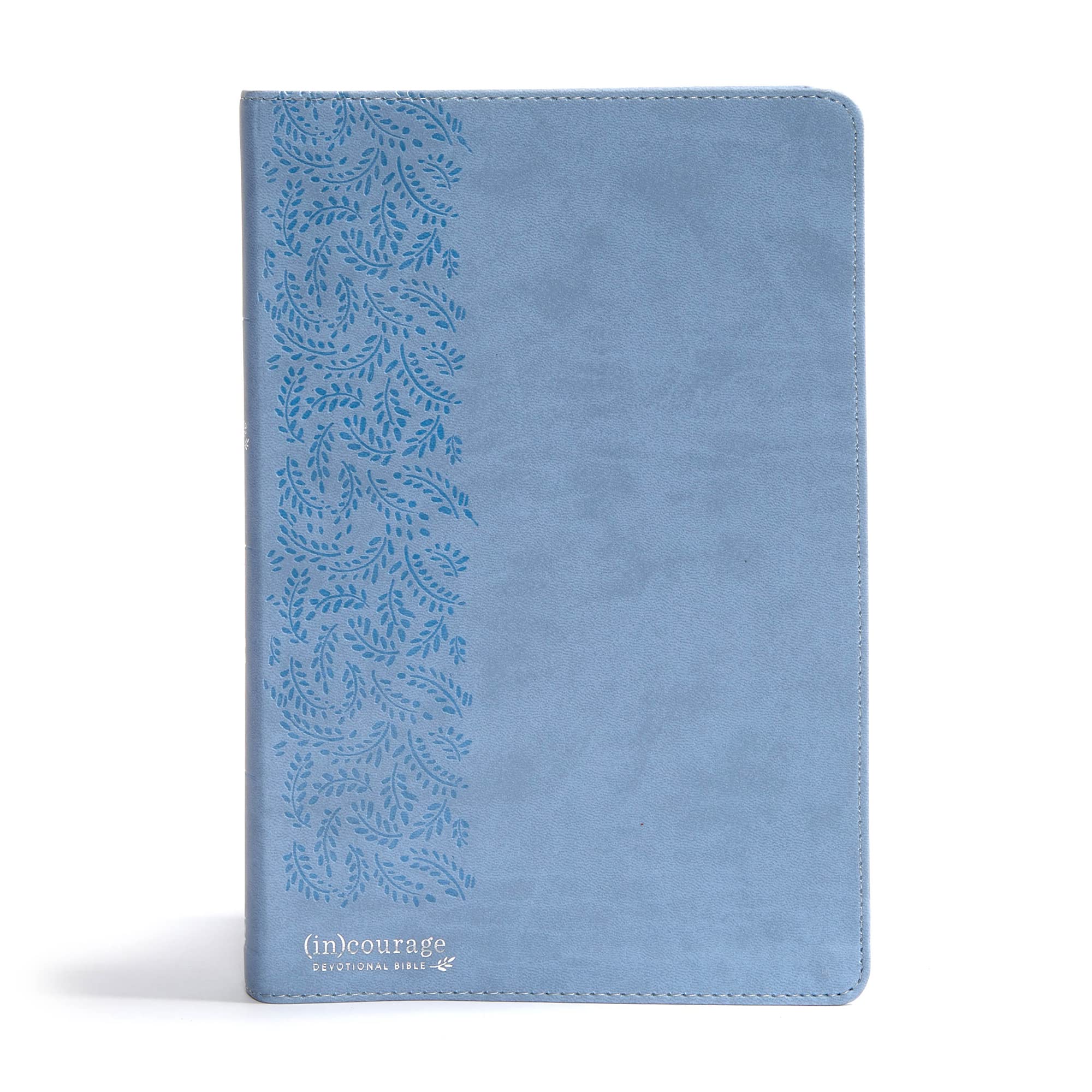 CSB (In)Courage Devotional Bible, Blue Leathertouch: Black Letter, Notetaking Space, Reading Plans, Easy-To-Read Font Film, Art & Culture