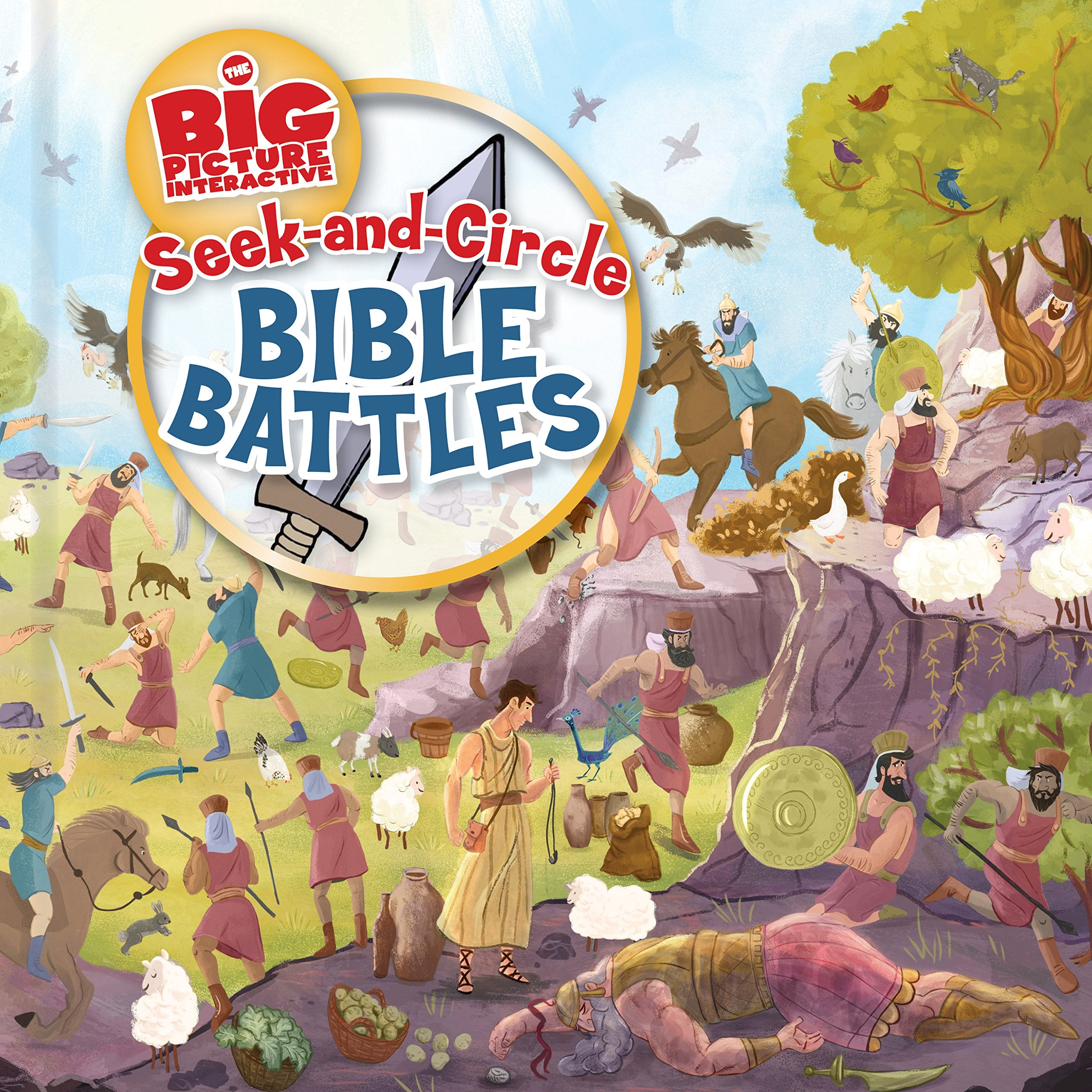 Seek-and-Circle Bible Battles (One Big Story) Non-fiction