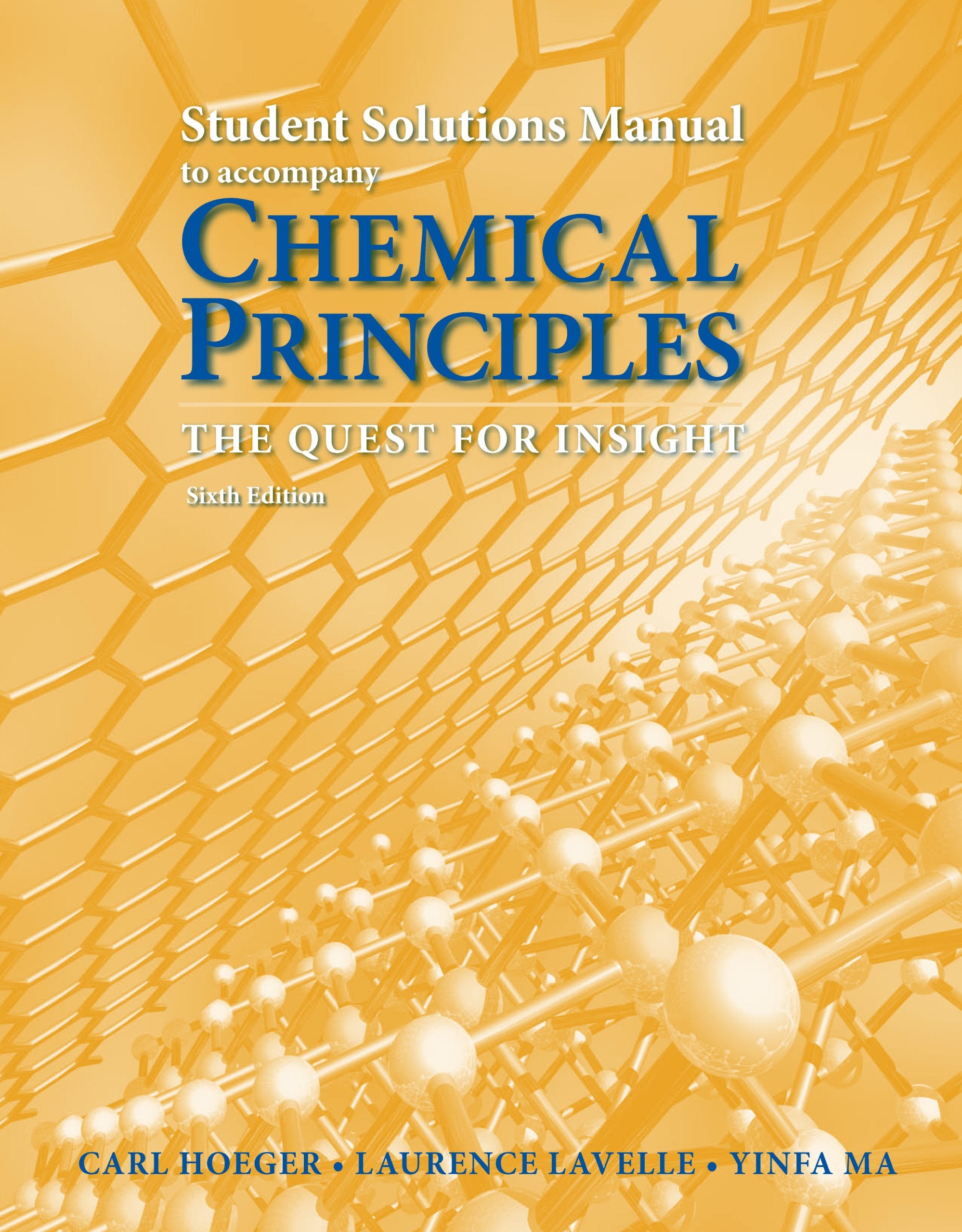 Product Image: Student's Solutions Manual for Chemical Principles