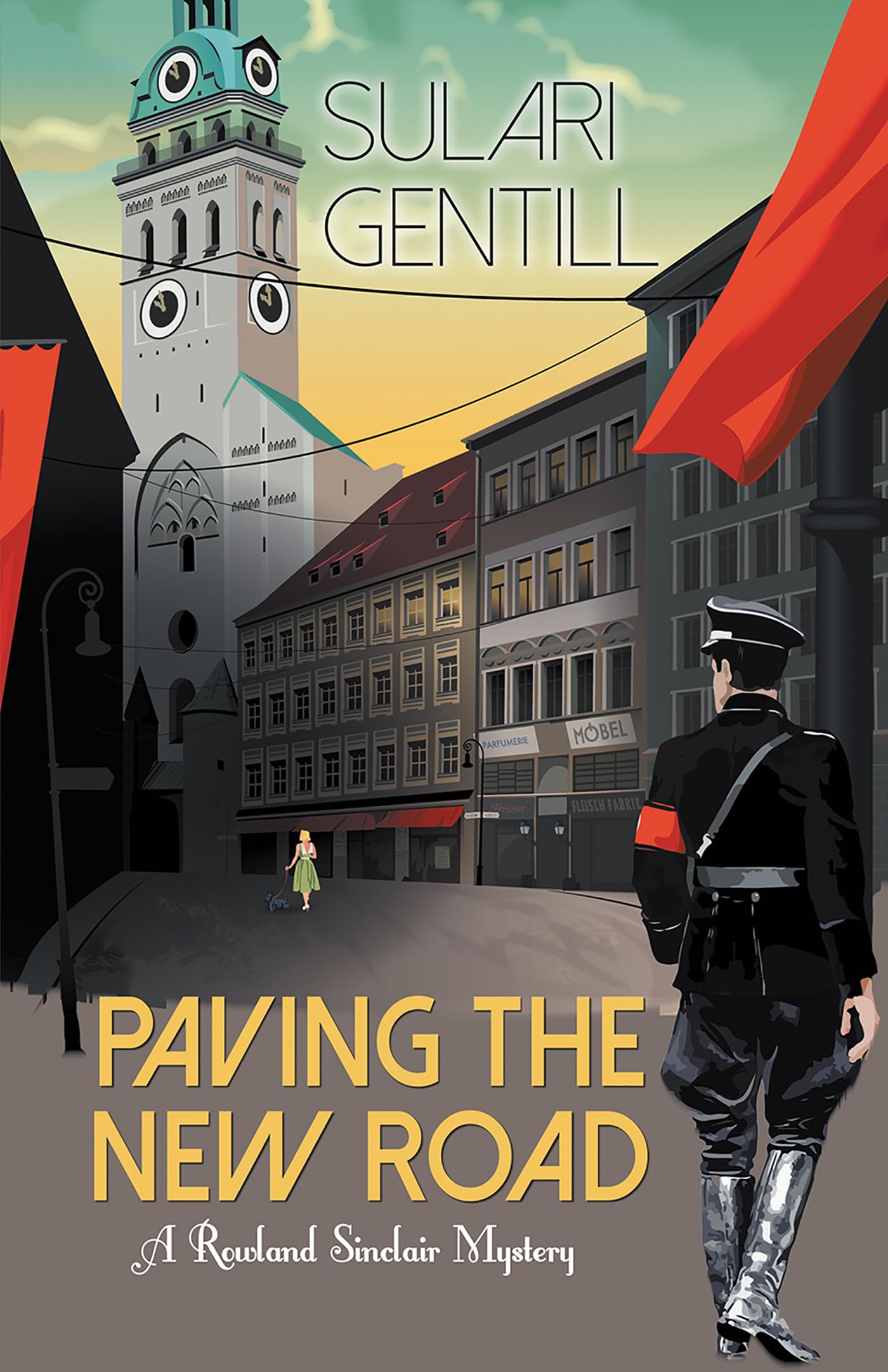 Paving the New Road (Rowland Sinclair Mystery, Band 4) Historical Fiction