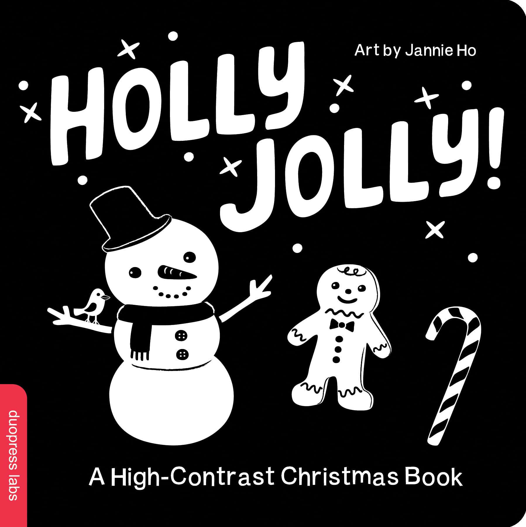 Holly Jolly! A High-Contrast Christmas Book (High-Contrast Books) Parents & Children