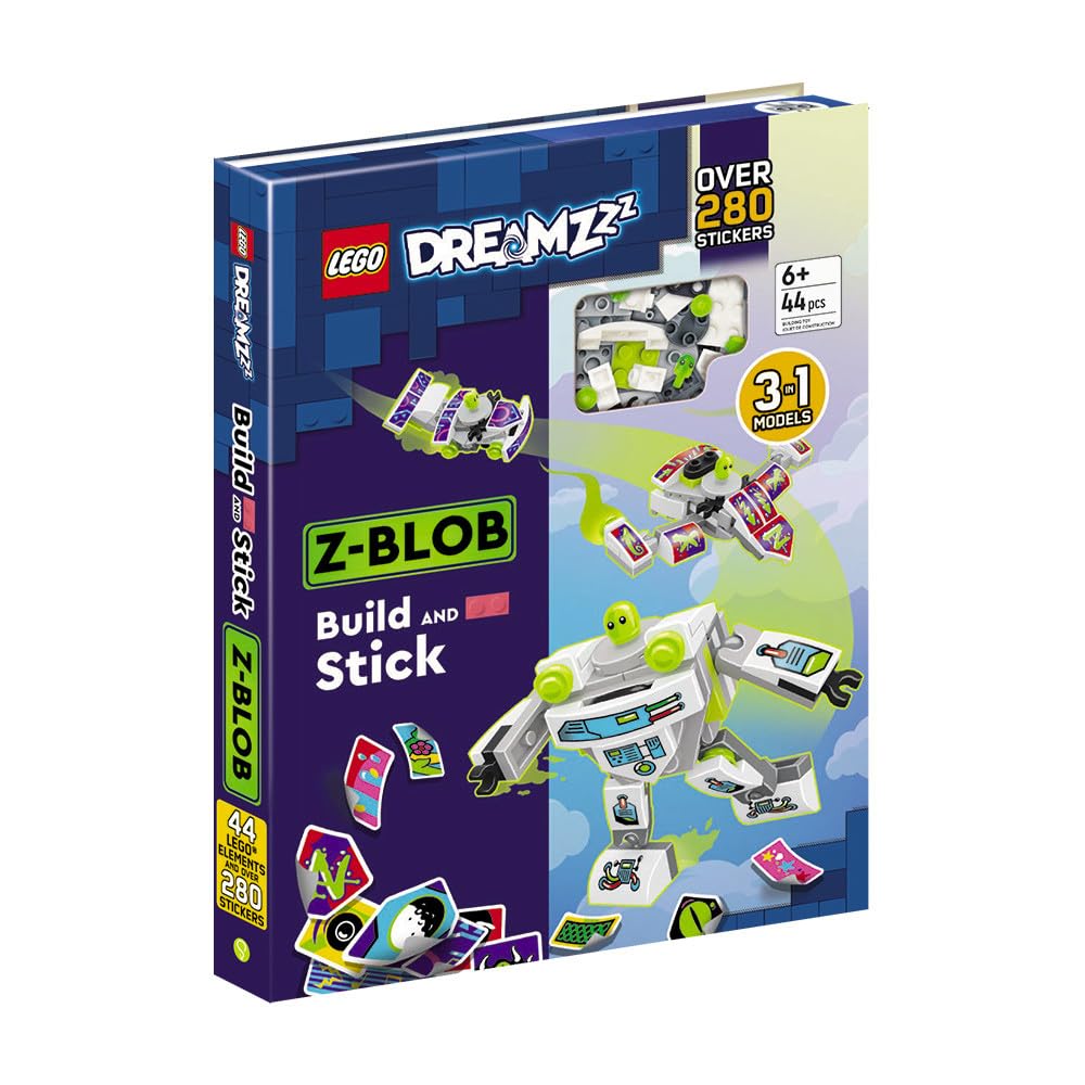 Lego Dreamzzz Build and Stick: Z-blob Tiptoi & Games