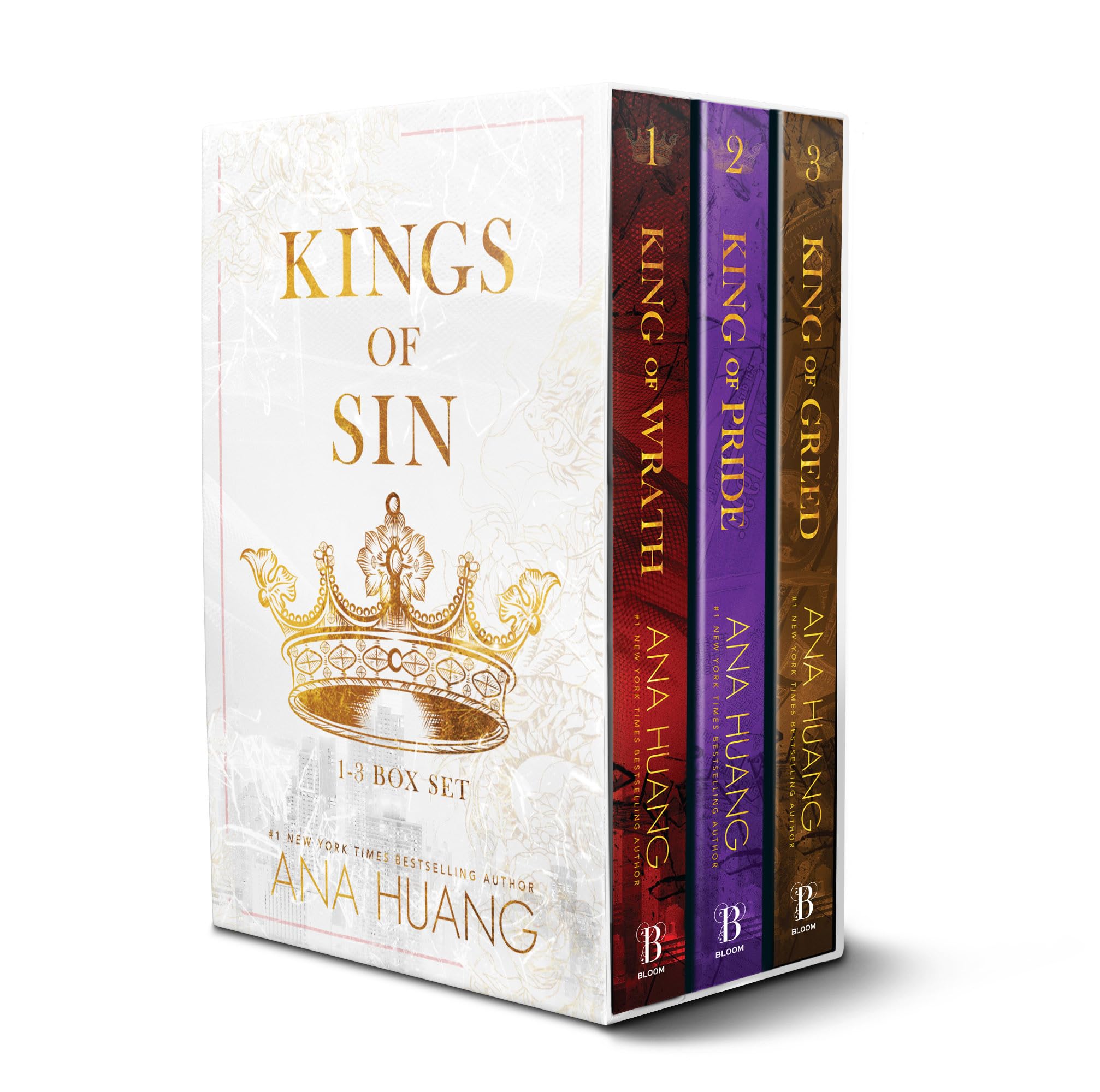 Kings of Sin Series, Books 1-3: King of Wrath / King of Pride / King of Greed International