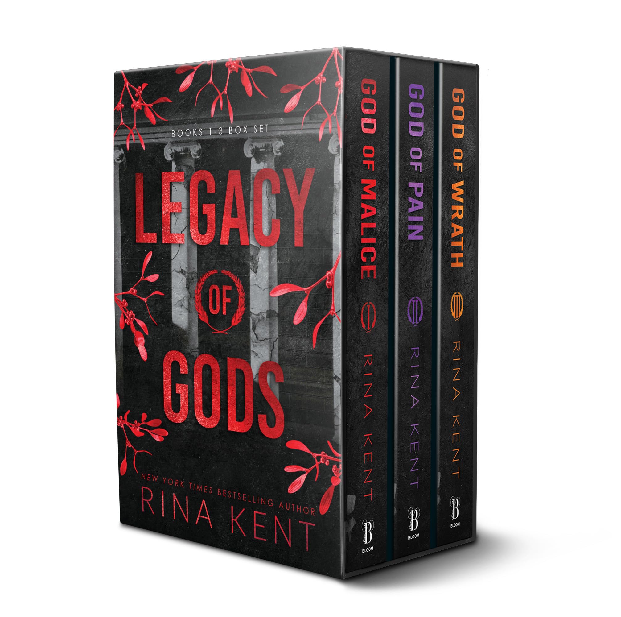Legacy of Gods Series Boxed Set, Books 1-3 Romantic Thrillers