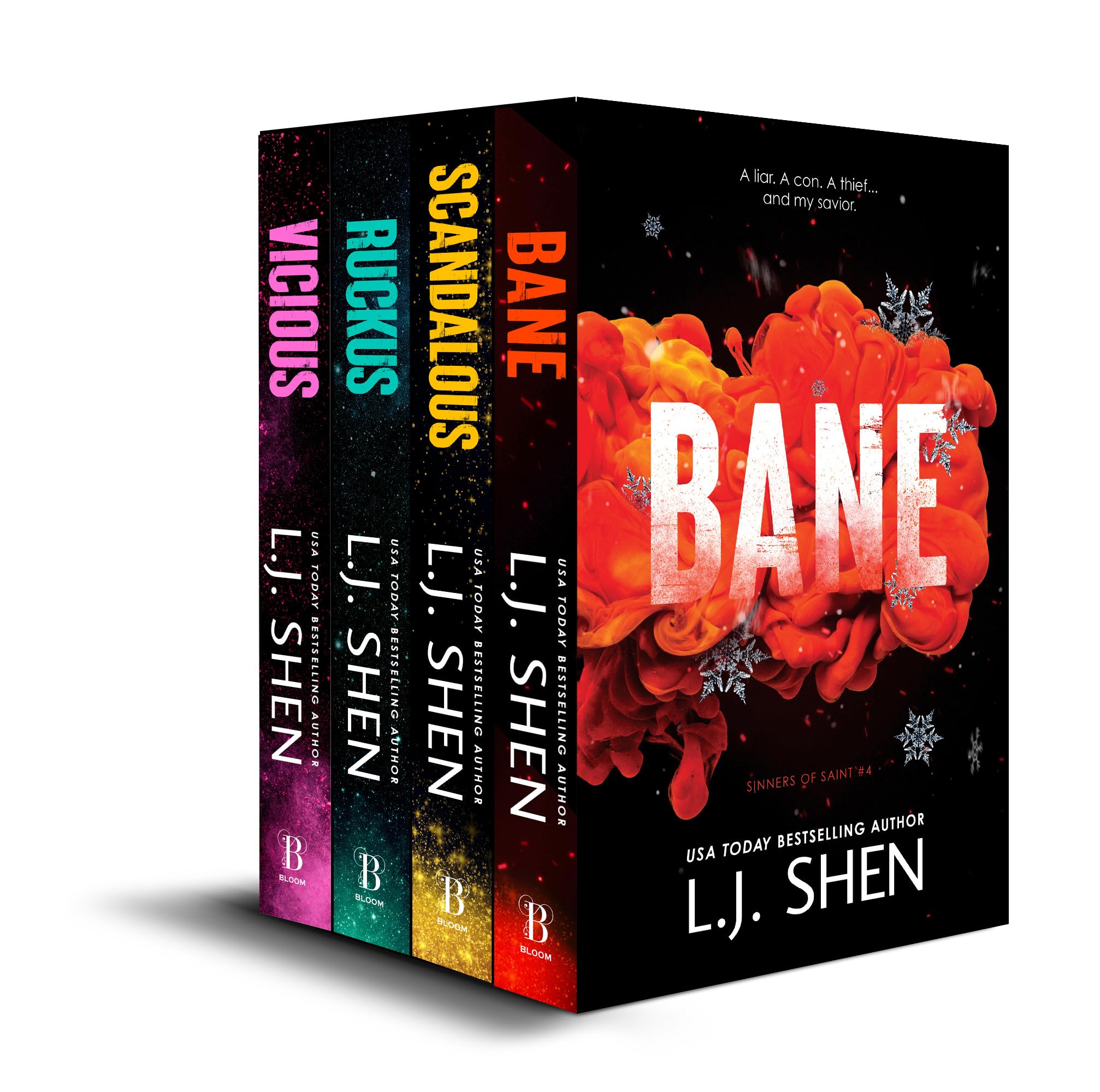 Sinners of Saint Complete Series Book Set: Four Dark Romances Fiction