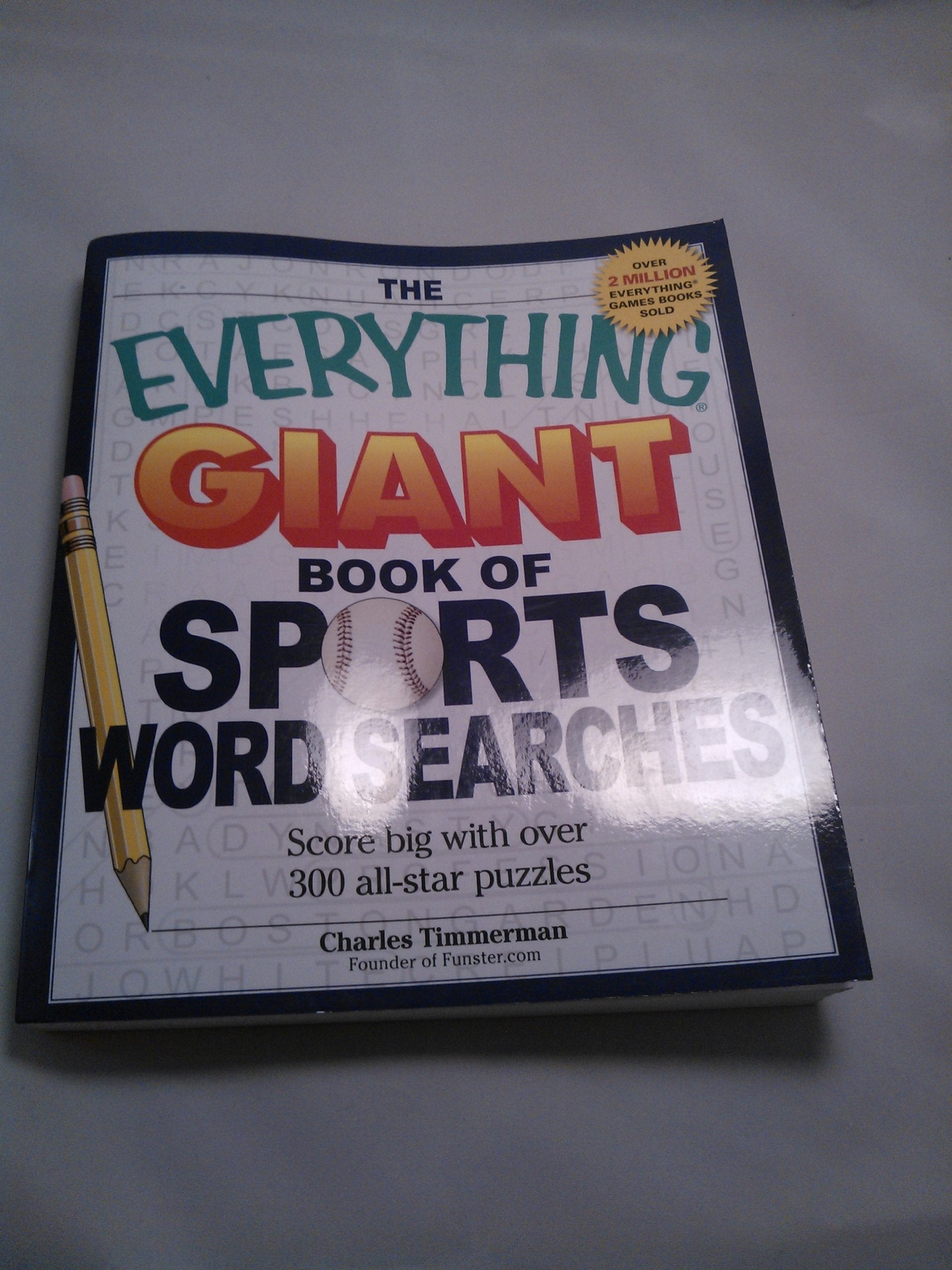 Everything Giant Book of Sports Word Searches Leisure & Fun