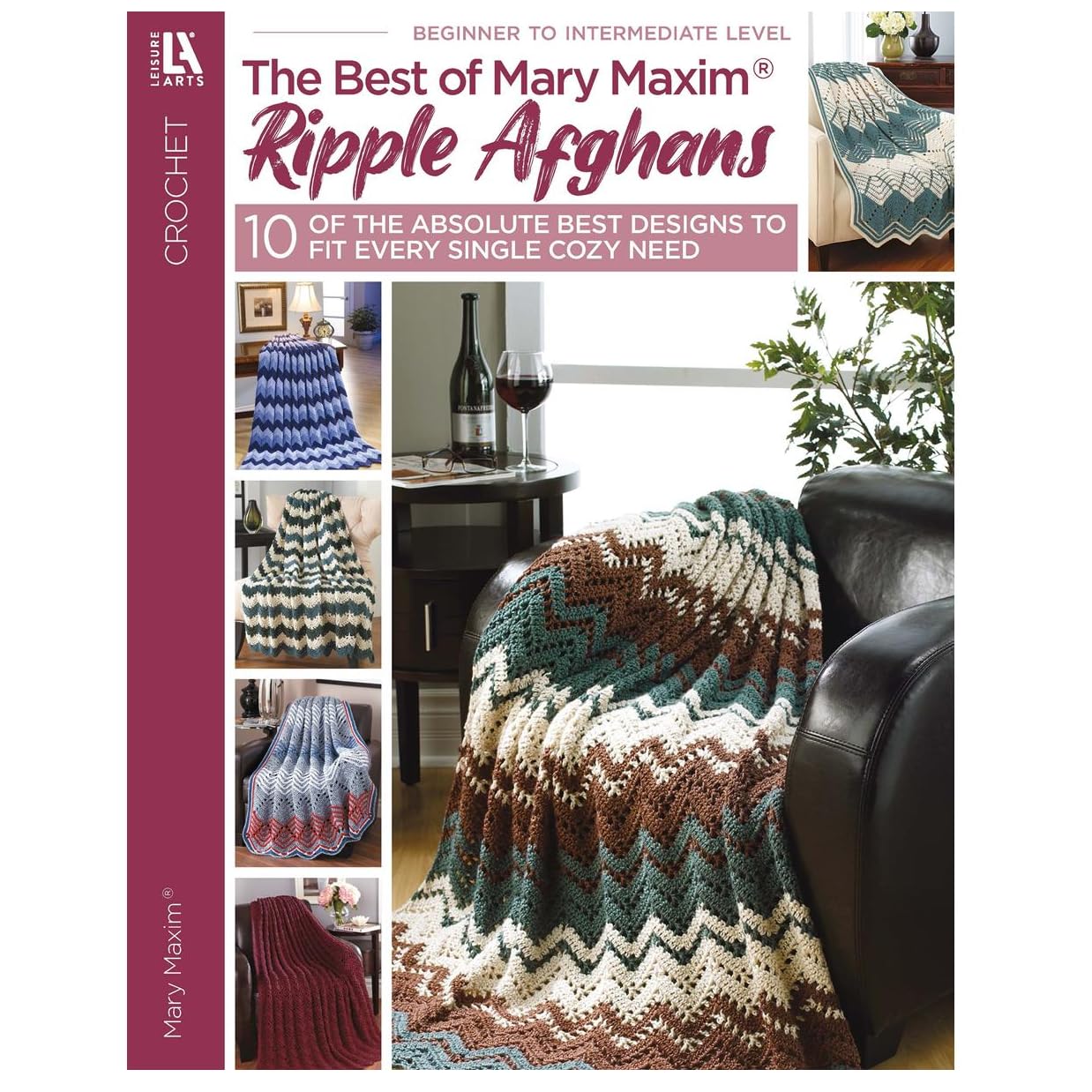 Ripple Afghans -- The Best of Mary Maxim Hobbies & Crafts