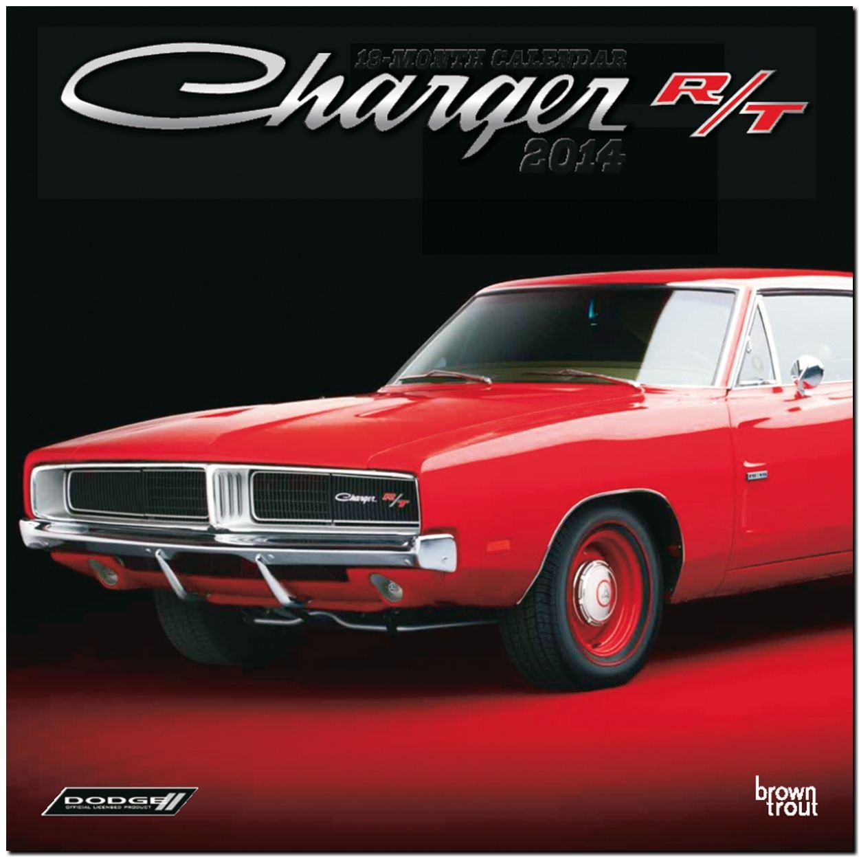 Dodge Charger 2014: Original BrownTrout-Kalender (Wall-Kalender) Leisure, Home & Garden