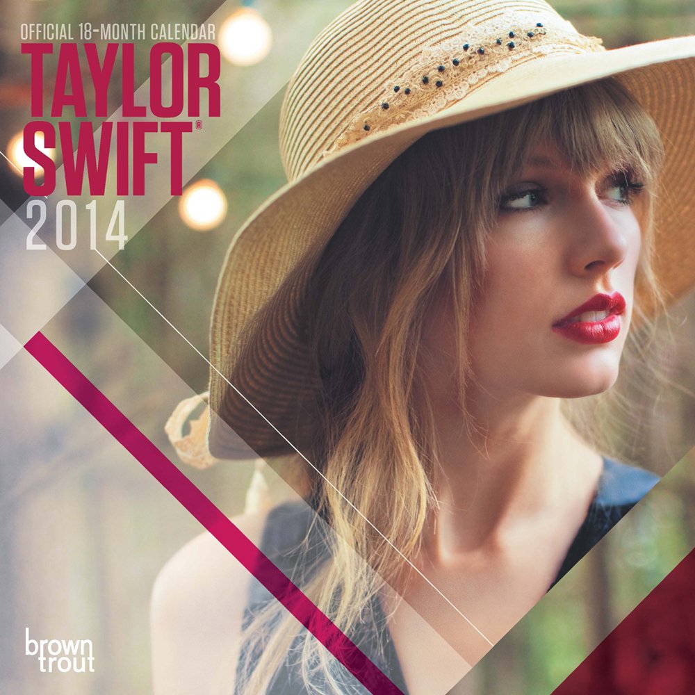 Taylor Swift 2014 Official 18-Month Calendar Books