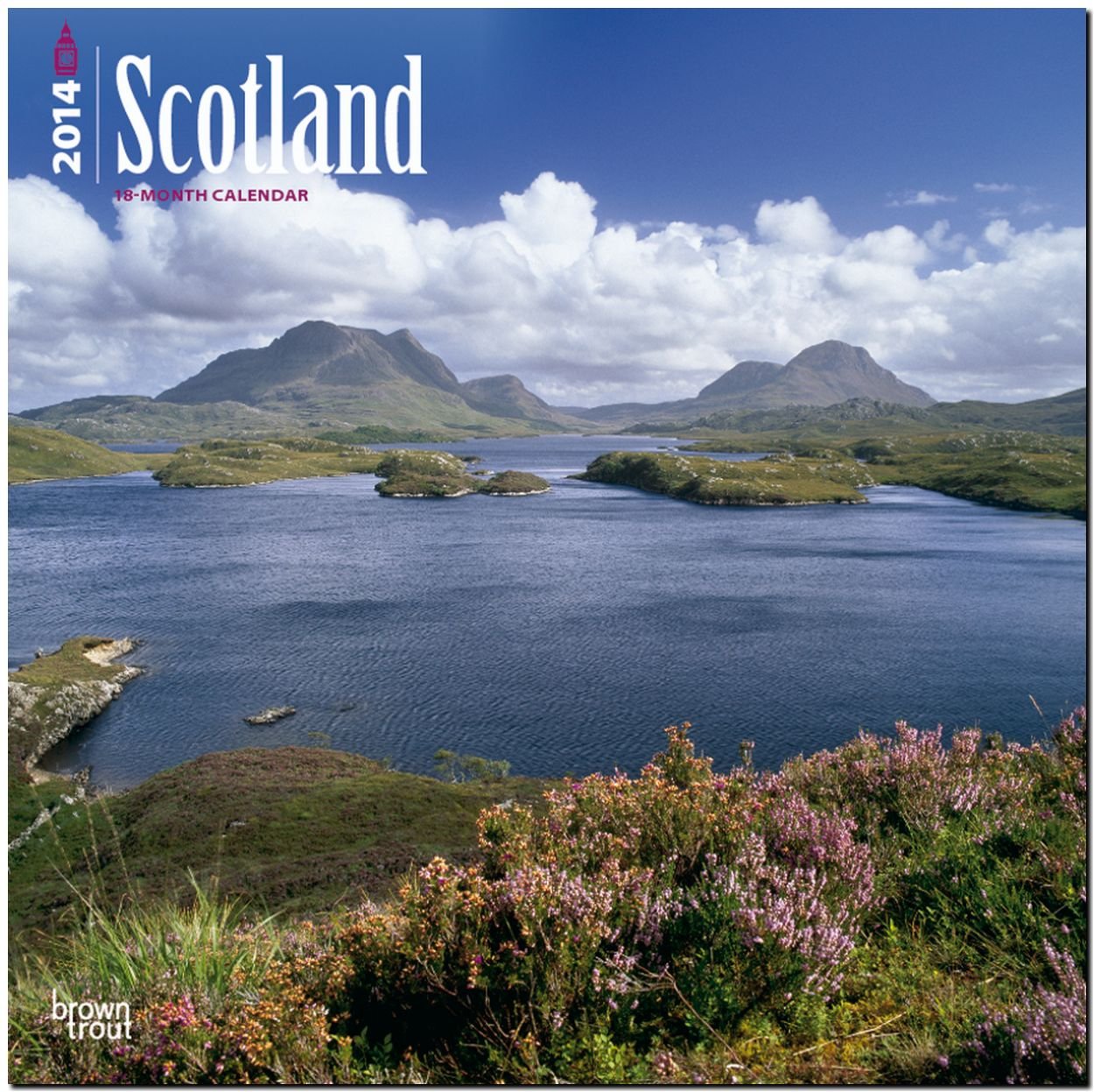 Scotland 2014 - Schottland: Original BrownTrout-Kalender (Wall-Kalender) Leisure, Home & Garden