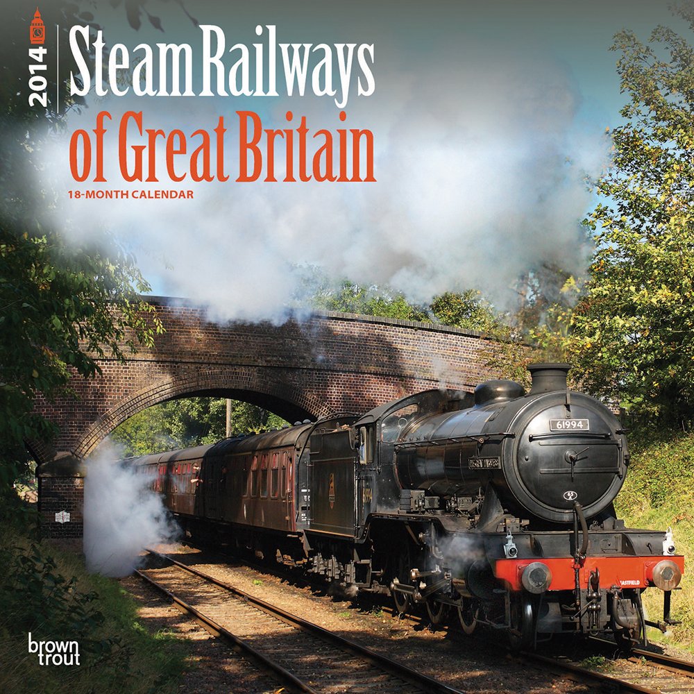 Steam Railways of Great Britain 2014 Calendar Books