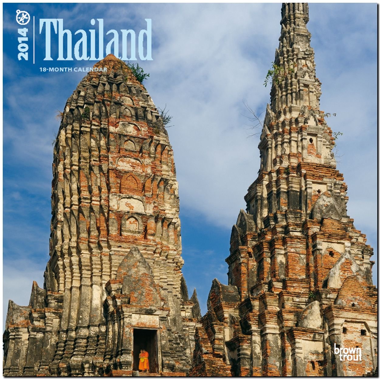 Thailand 2014: Original BrownTrout-Kalender (Wall-Kalender) Leisure, Home & Garden