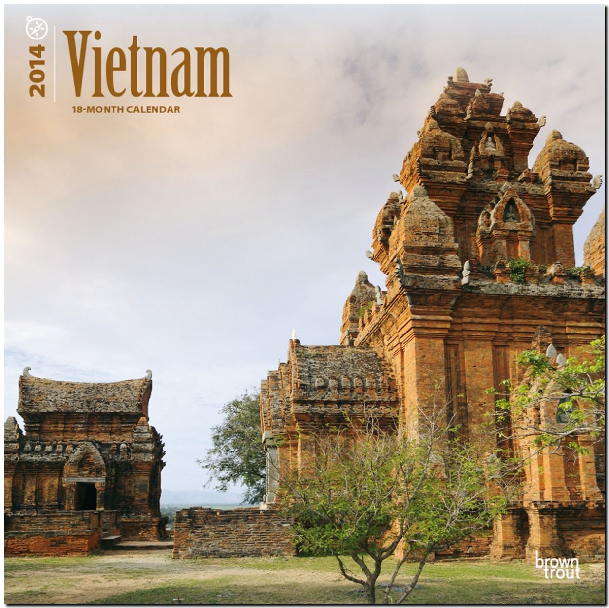Vietnam 2014: Original BrownTrout-Kalender (Wall-Kalender) Leisure, Home & Garden