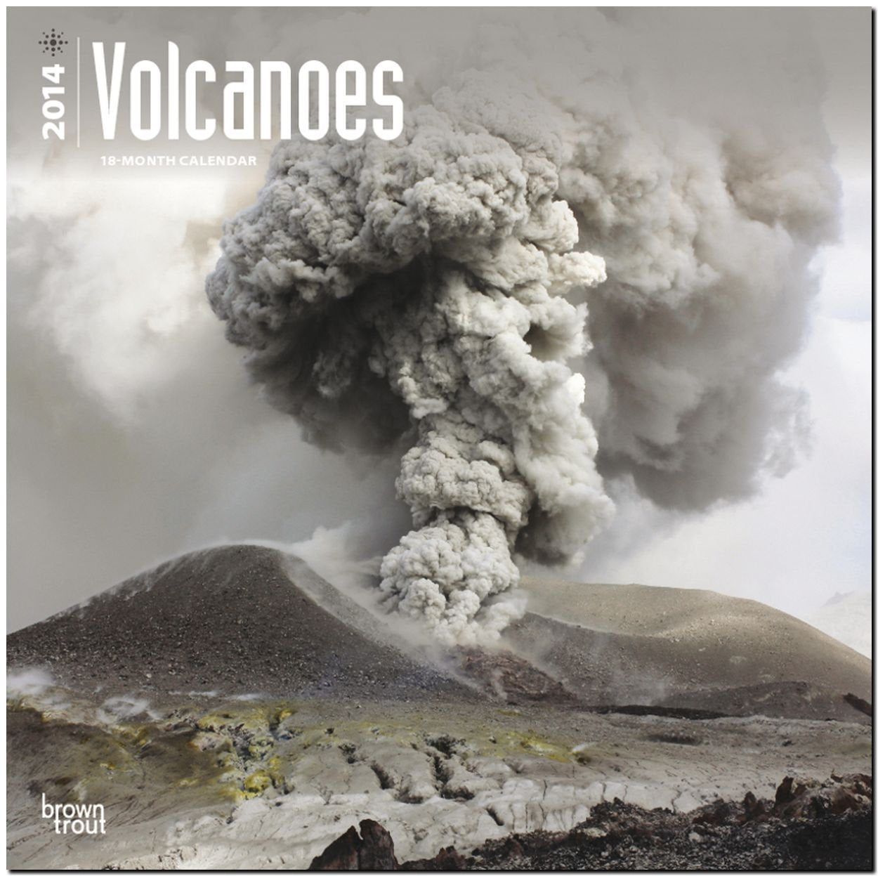 Volcanoes 2014 - Vulkane: Original BrownTrout-Kalender (Wall-Kalender) Leisure, Home & Garden