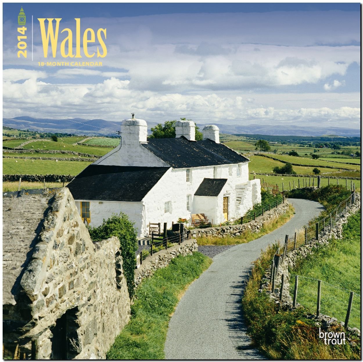 Wales 2014: Original BrownTrout-Kalender (Wall-Kalender) Leisure, Home & Garden