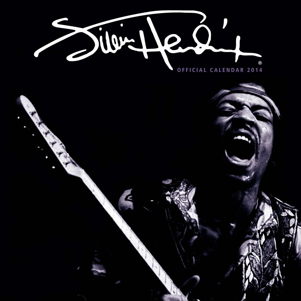 Jimi Hendrix 2014: Original BrownTrout-Kalender (Wall-Kalender) Film, Art & Culture
