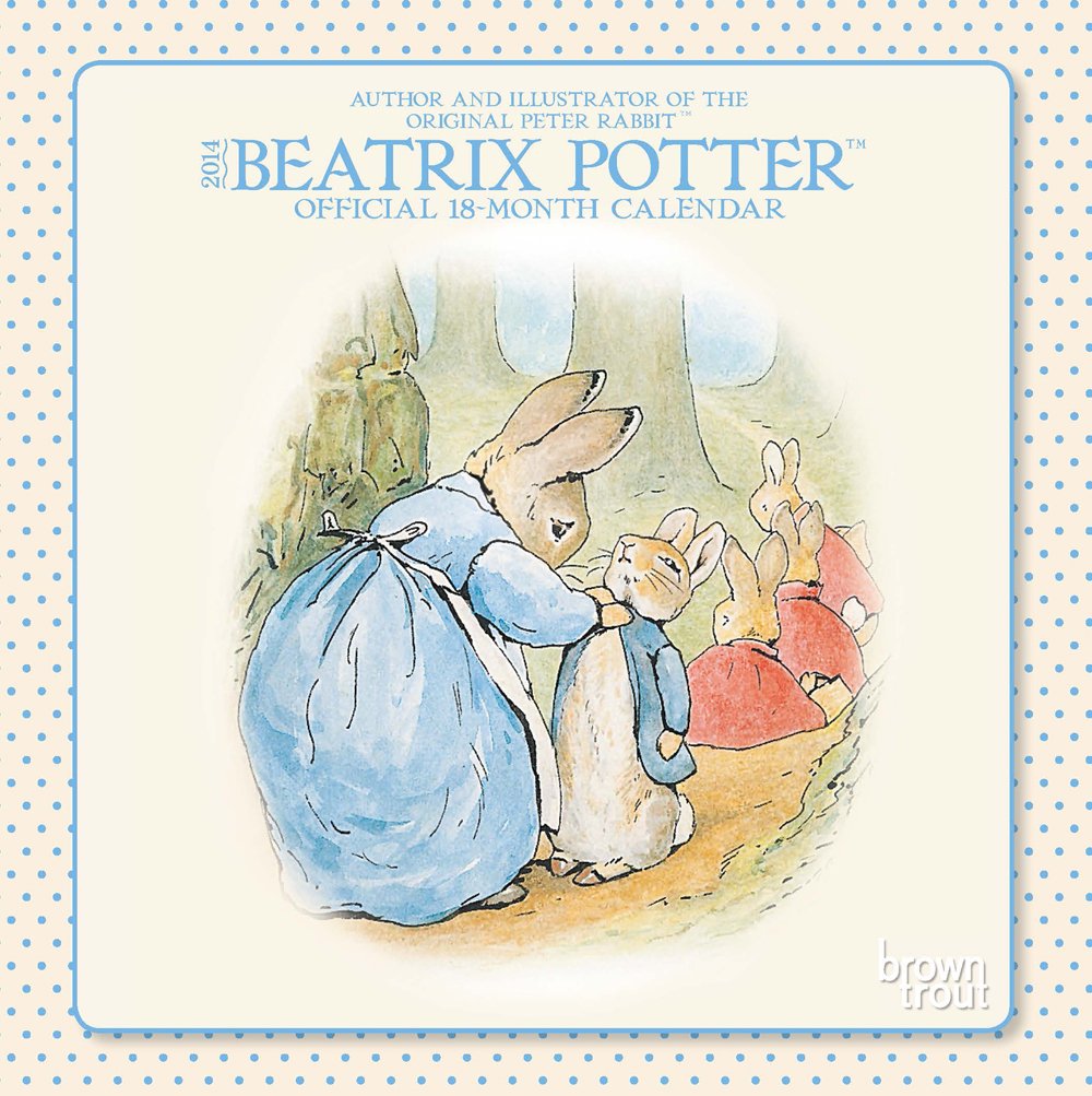 Beatrix Potter 18-Month 2014 Calendar Books