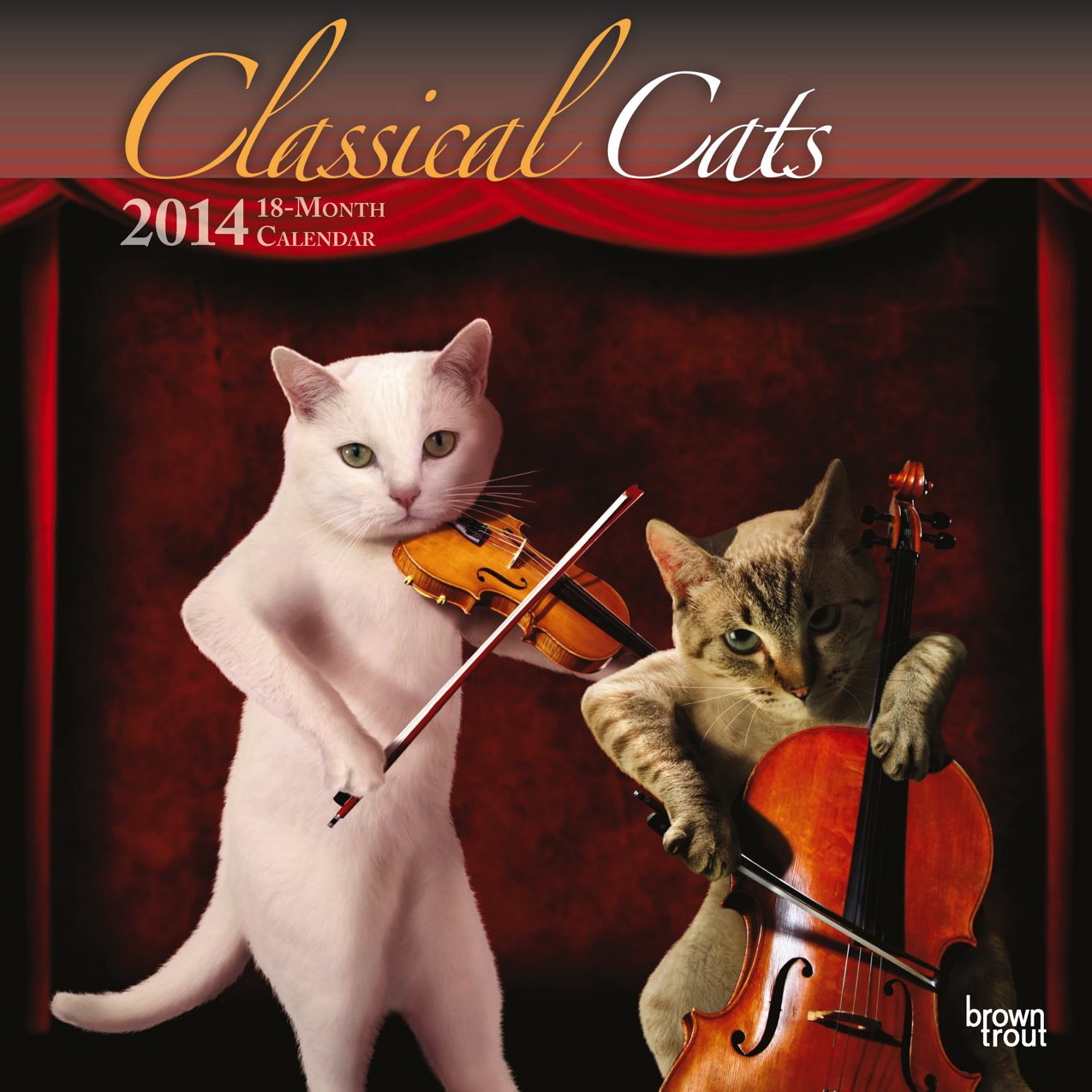 Classical Cats 18-Month 2014 Calendar Books