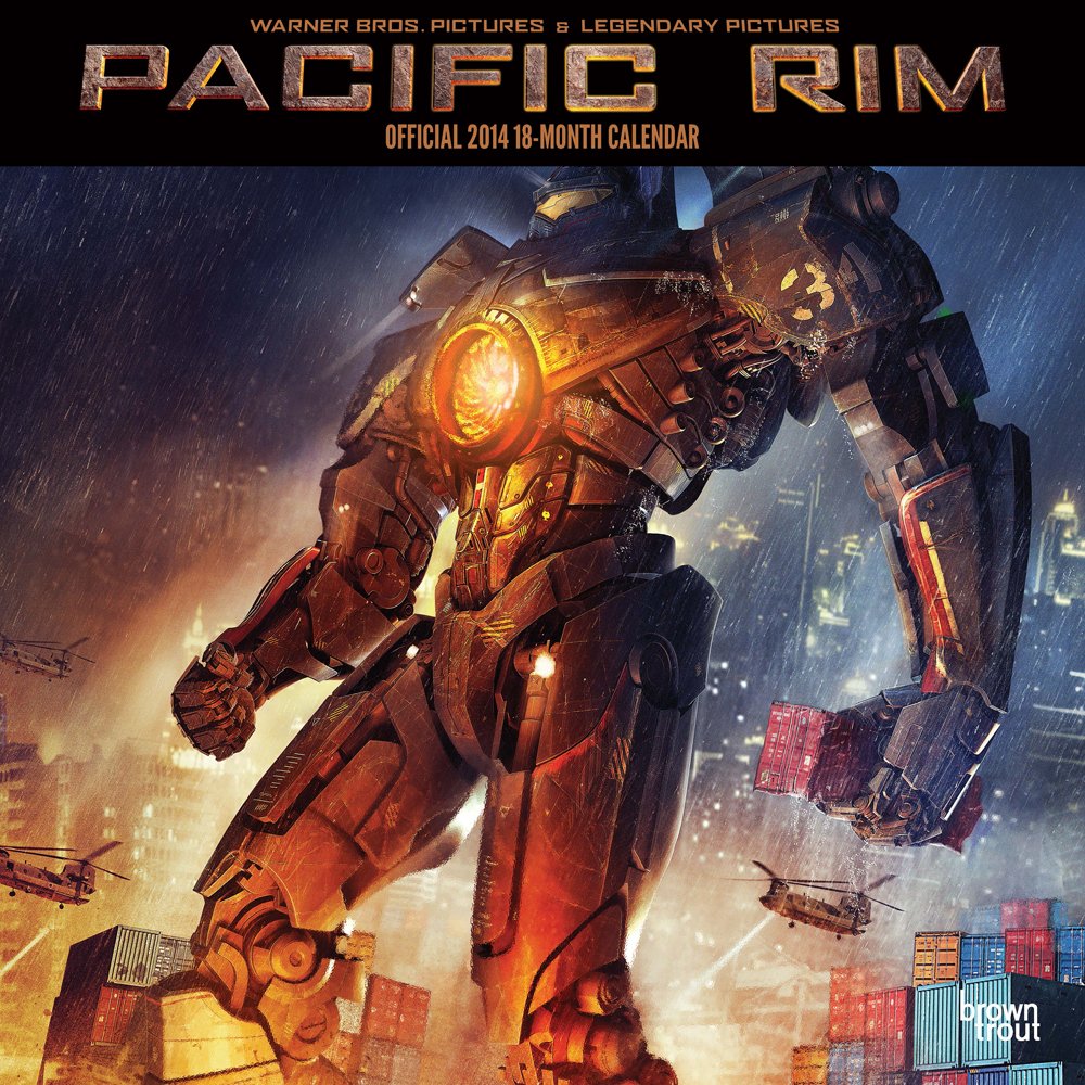 Pacific Rim 18 Month 2014 Calendar Film, Art & Culture