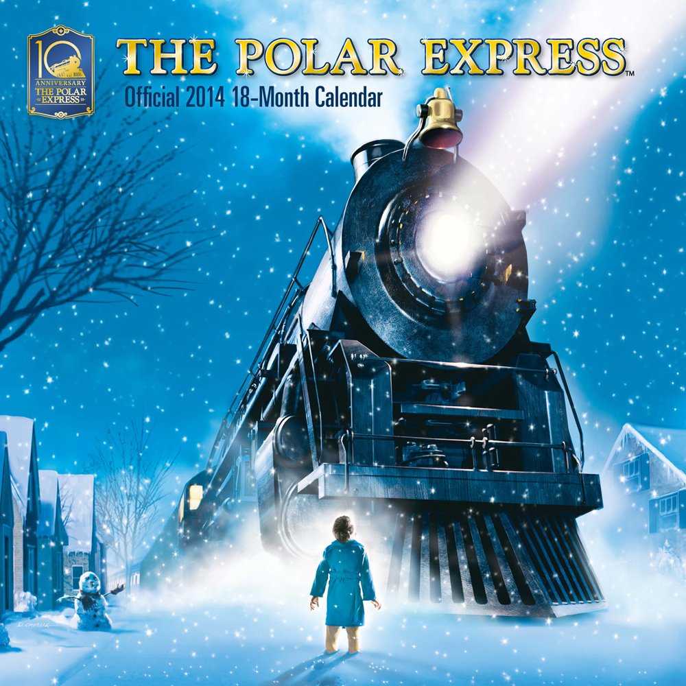 The Polar Express 18-Month 2014 Calendar Books