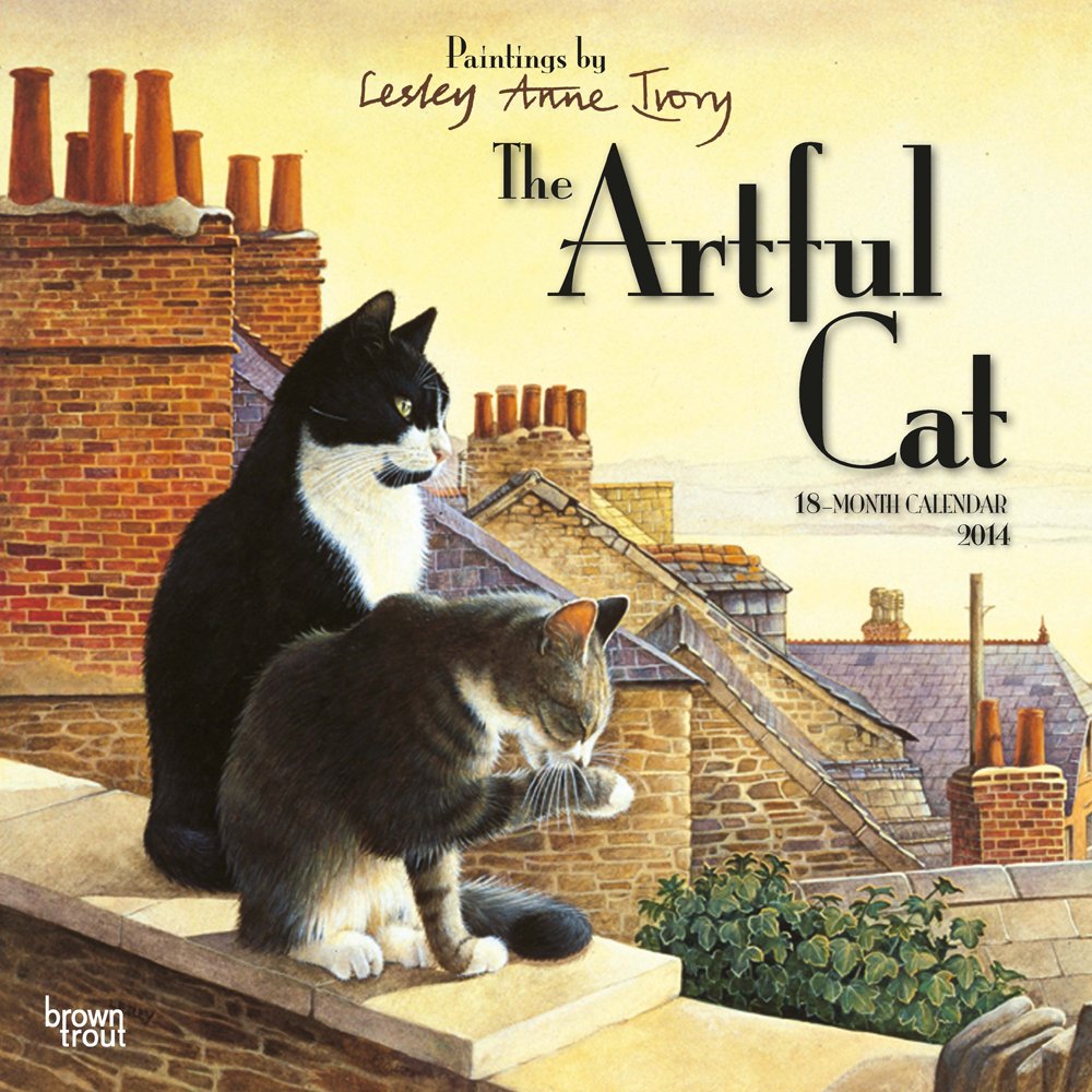 The Artful Cat 18-Month 2014 Calendar Books