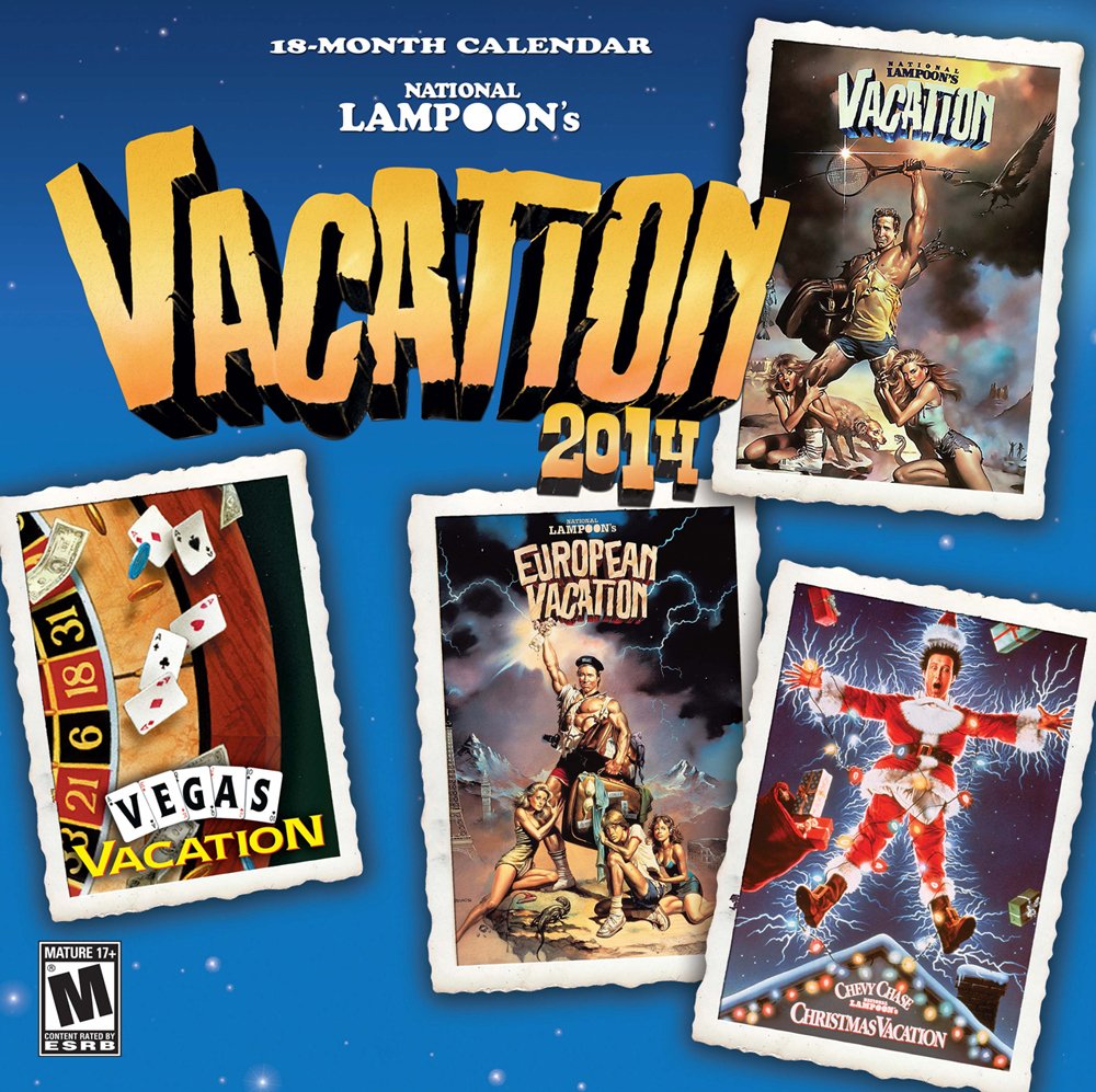 National Lampoons Vacation 2014 18 Month Calendar Books