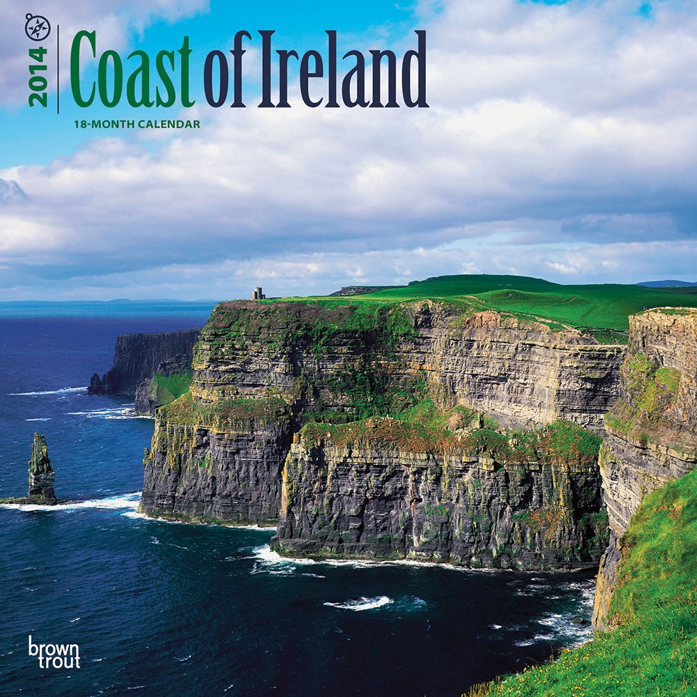 Coast of Ireland 18-Month 2014 Calendar Books
