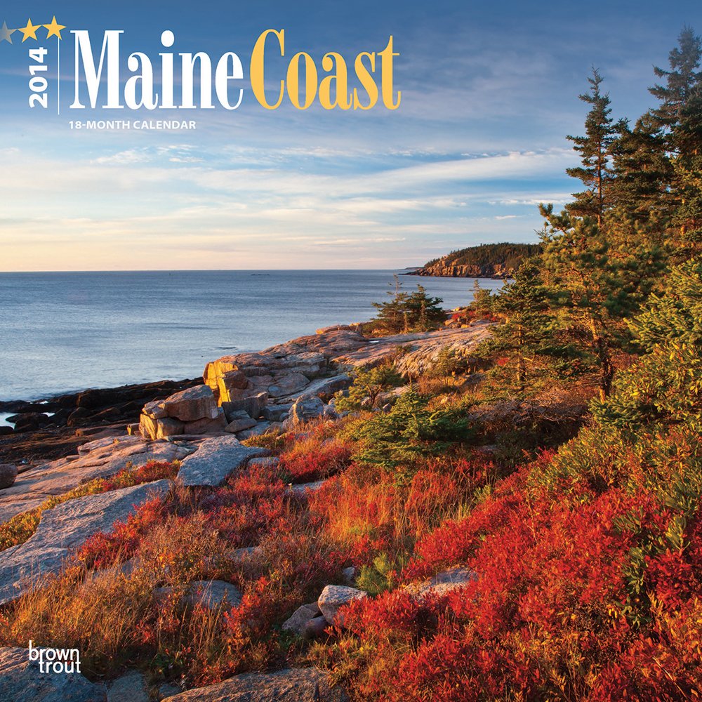 Maine Coast 18-Month 2014 Calendar Books