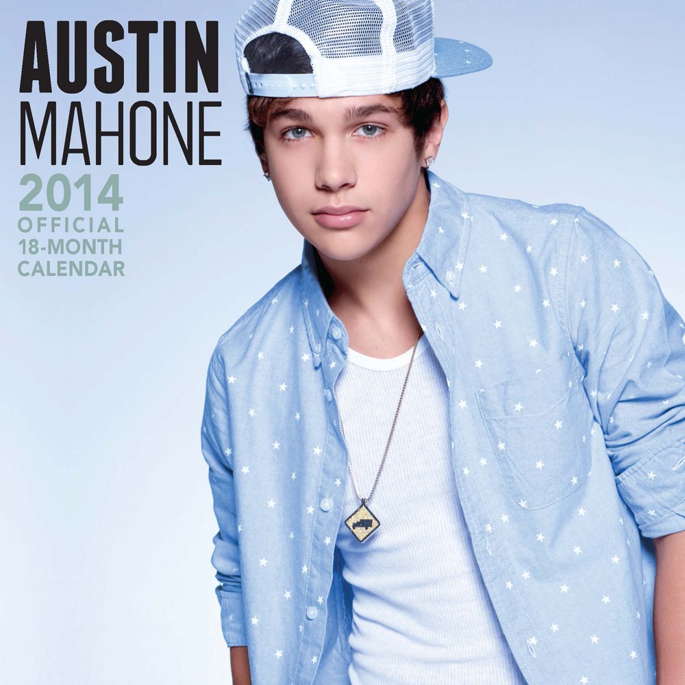Austin Mahone Official 18-Month 2014 Calendar Books