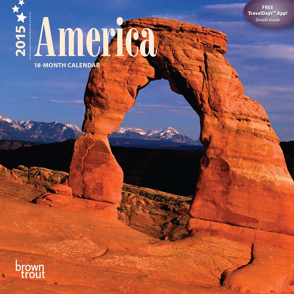 America 2015 Calendar Travel